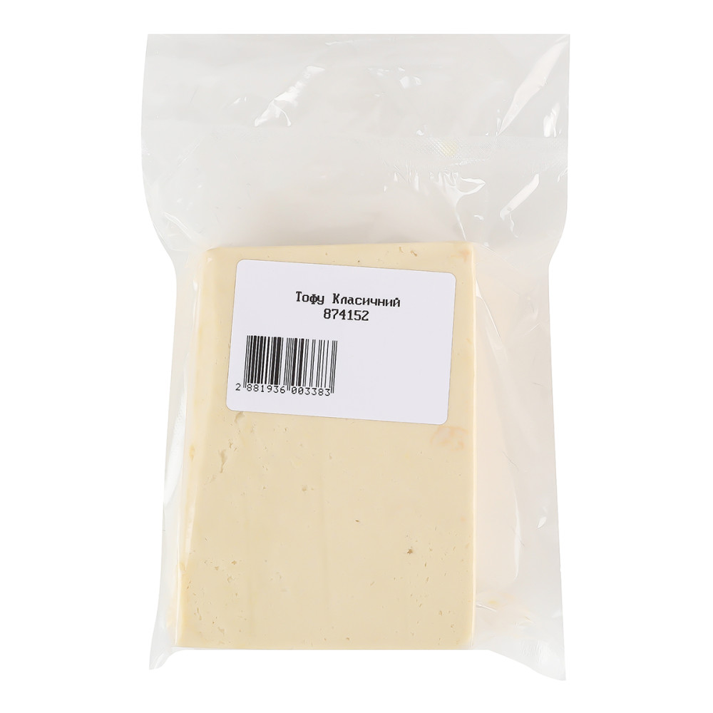 Соєвий сир тофу GreenTofu Класичний ТМ Заморські Делікатеси 350 г