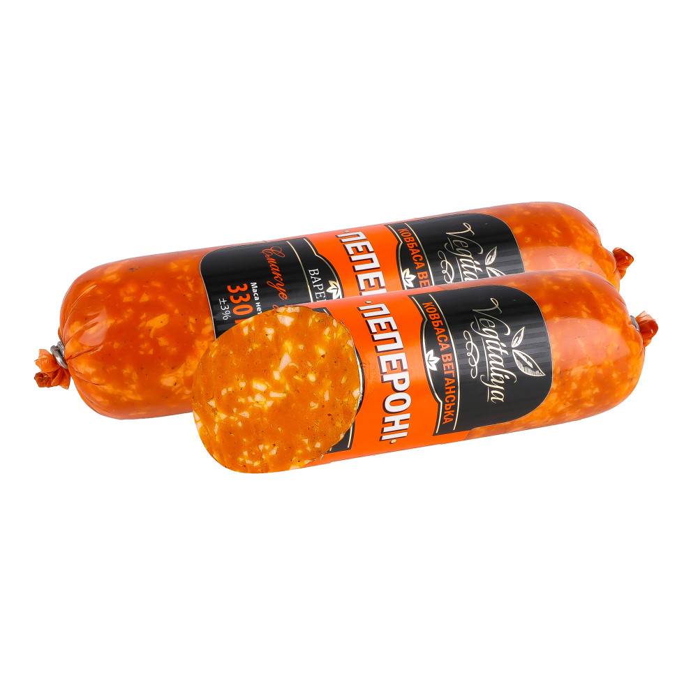 Ковбаса Веганська "Пепероні" 330 г