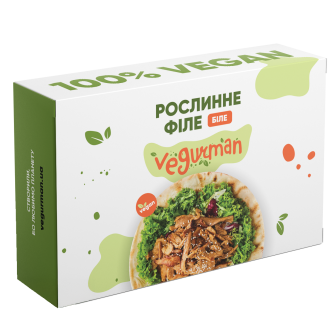 Філе рослинне біле "Замість курки" 400 г 