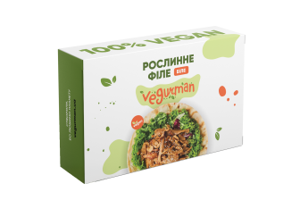 Філе рослинне біле "Замість курки" 400 г 