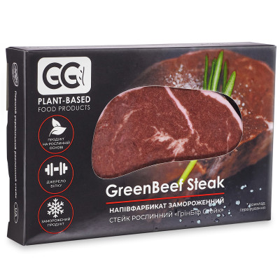 Рослинний стейк GreenBeef 150г